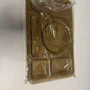 Guzzini Luigi Massoni compartmentalized tray, 1970s