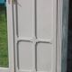 Vintage upholstered Parisian wardrobe
