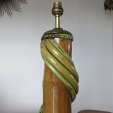 Bamboo lamp from the 60s and 70s
