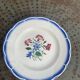 Cake dish, Elorn model, Digoin, Sarreguemines, vintage