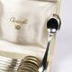 Christofle – 12 silver-plated coffee spoons Spatours in their case