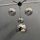 Chrome pendant lamp 1960s