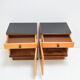 Pair of mid-century czechoslovakian  bedside tables,1960‘s.