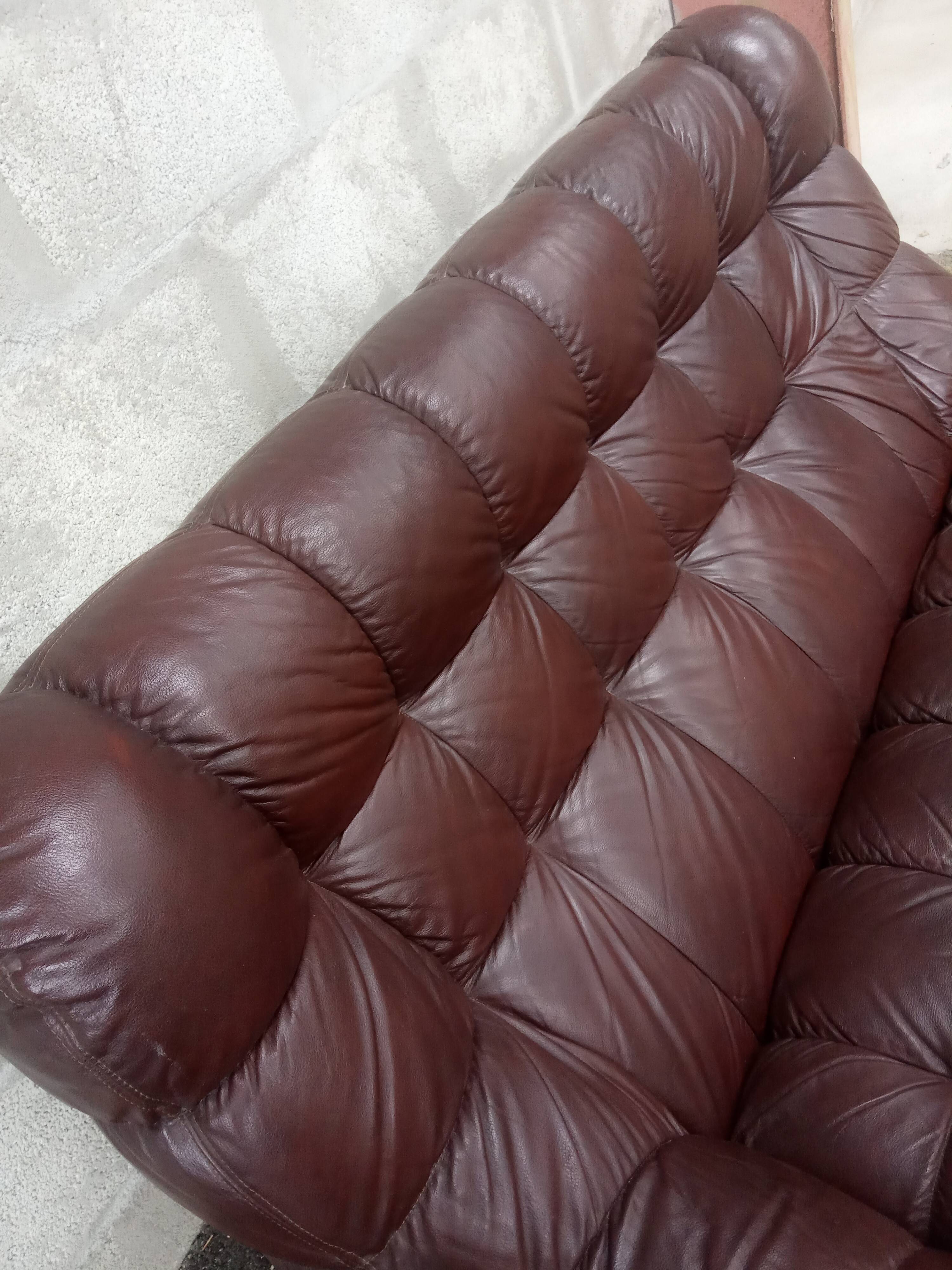 Vintage cubist lounge sofa