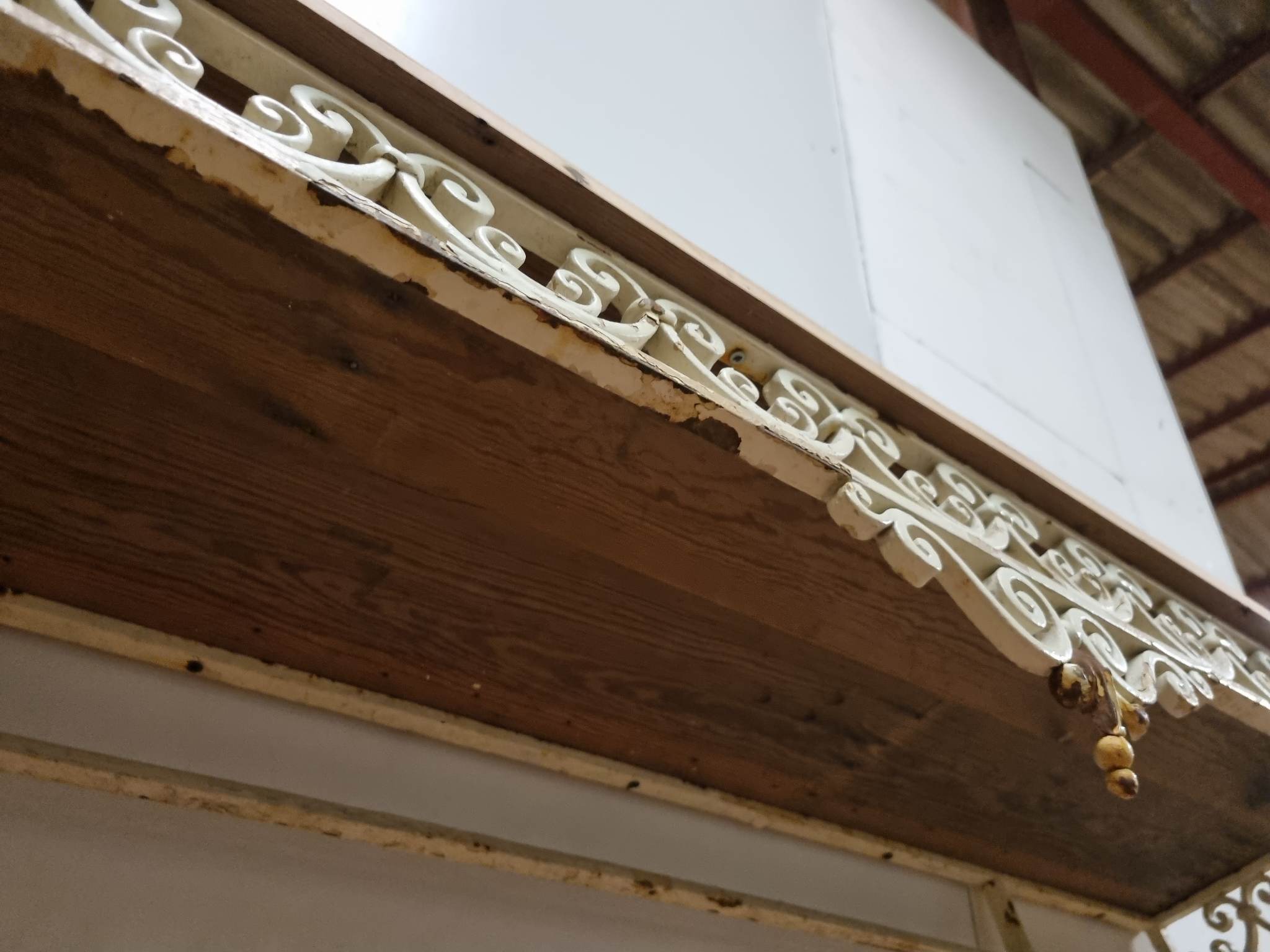 Art Deco wrought iron console