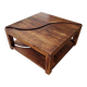Table basse en 2 parties, vers 1970
