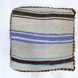 Moroccan kilim pouf