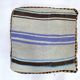 Moroccan kilim pouf