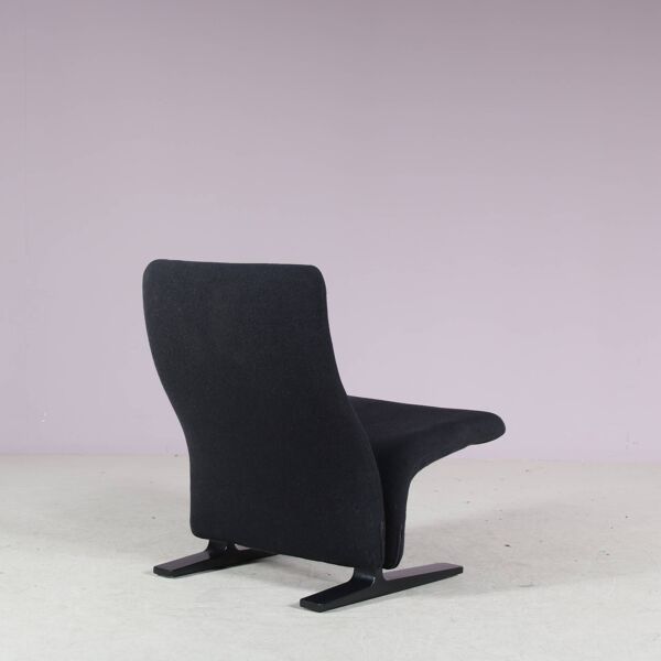 Chaise à dossier bas « Concorde » des années 1970 par Pierre Paulin pour Artifort, Pays-Bas