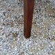 Oak farmhouse coffee table 1 drawer nineteenth century feet bobbins
