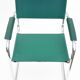 Steel and faux leather design chair