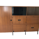 Teak secretary cabinet by Jean-René Caillette