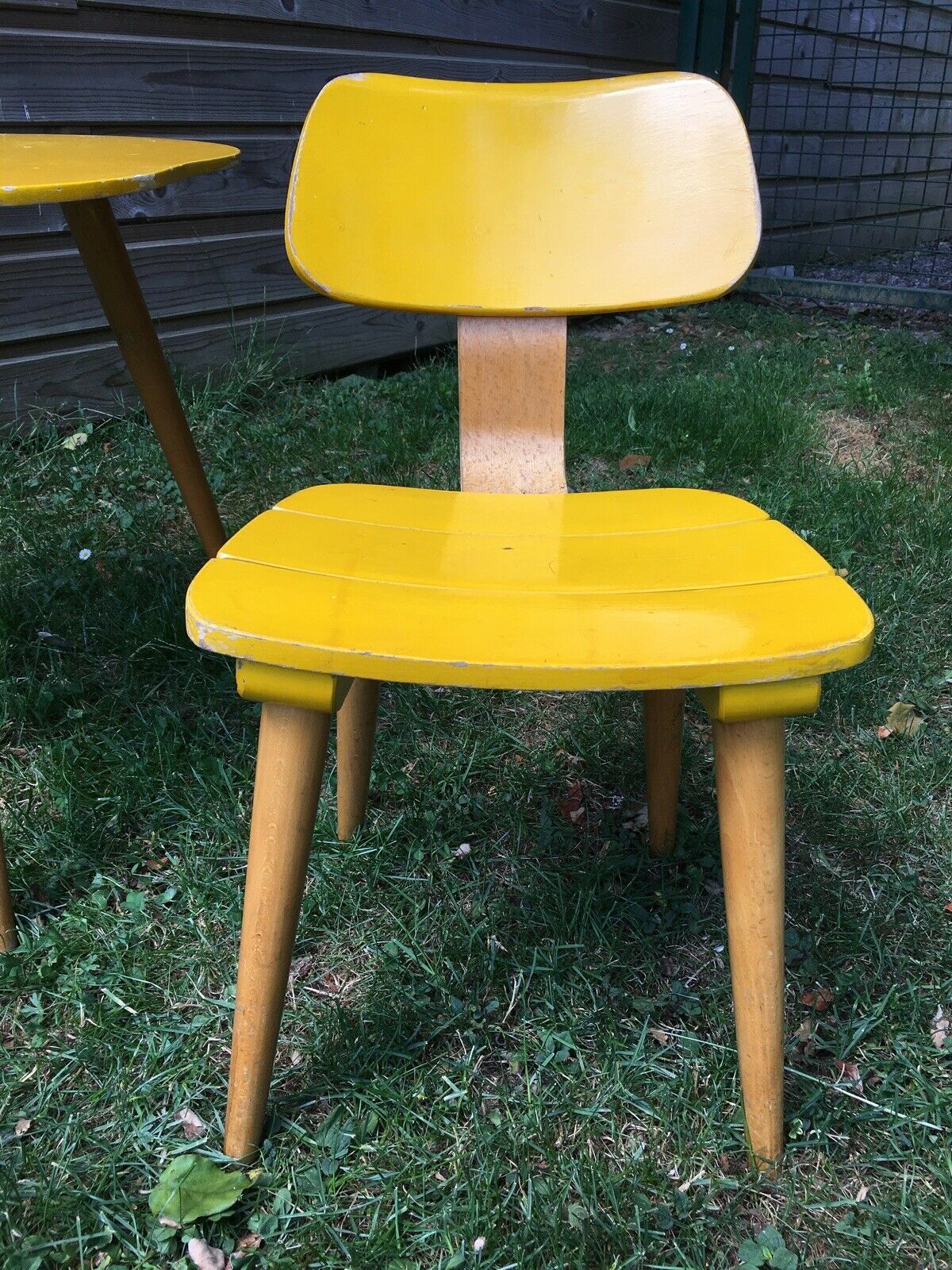 Vintage garden furniture for children