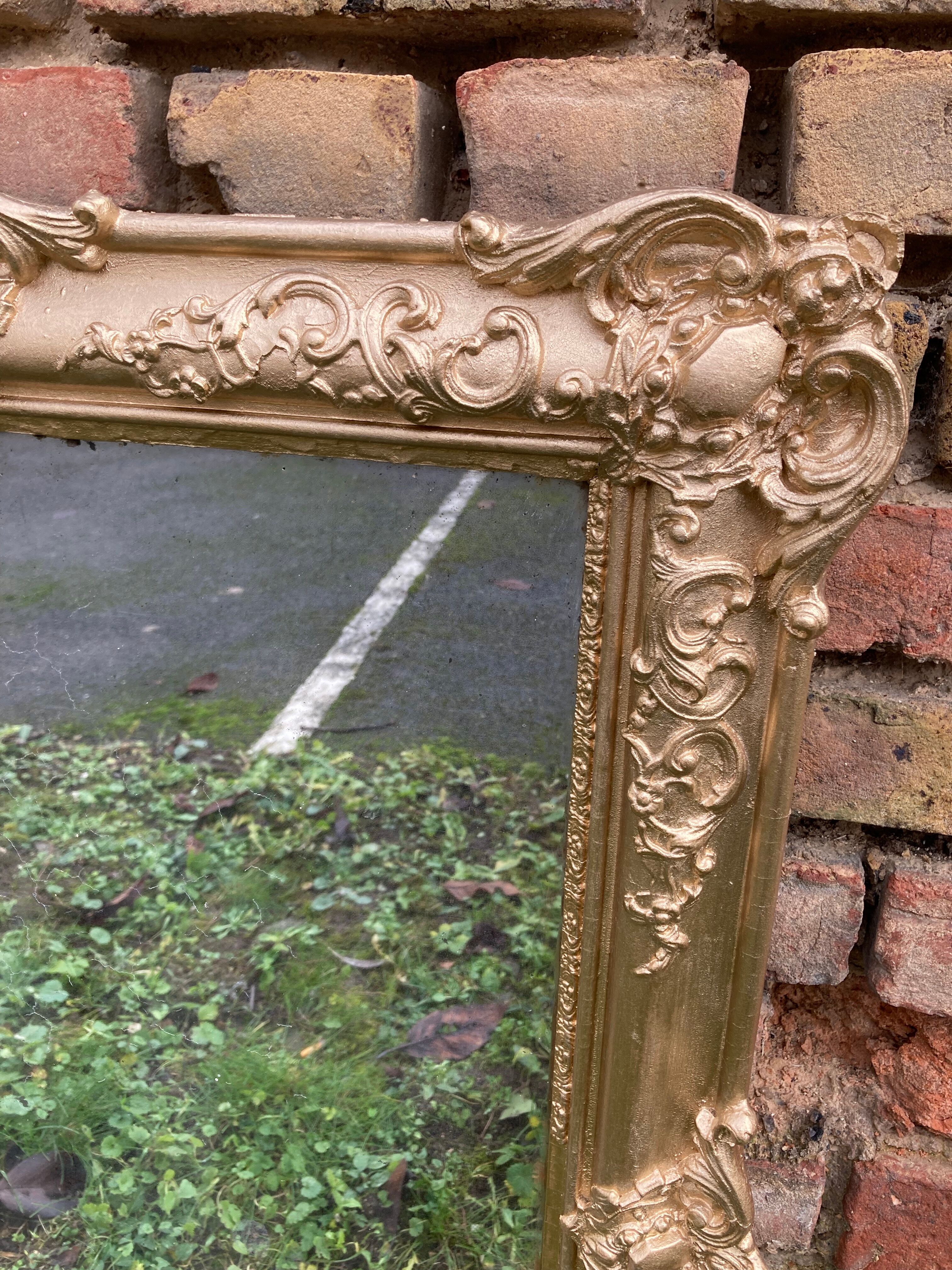 Old mirror Louis XV style 86x69cm