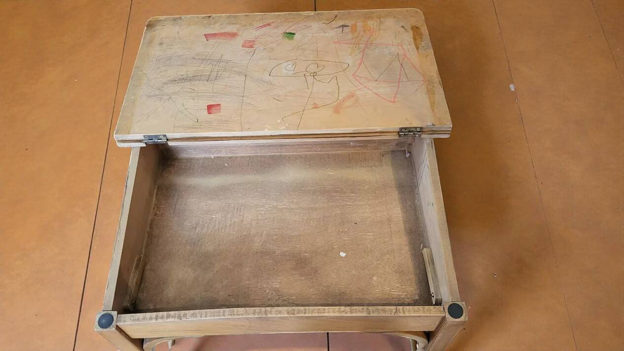 Bureau baumann enfant 1950-60's