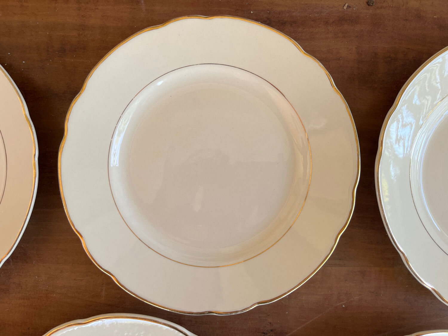 6 Villeroy&Boch dessert plates