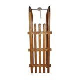 Luge wood vintage NG