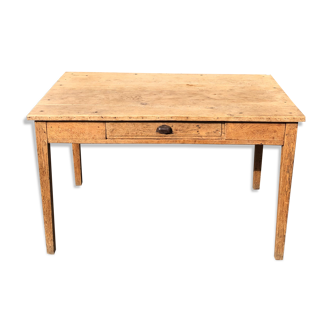Solid oak farm table
