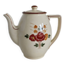 Vintage earthenware teapot / coffee maker Longchamp Agen model