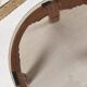 Table basse vintage en rotin