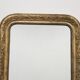 Antique Louis Philippe gilded trumeau mirror