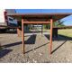 Industrial or communal table with benches