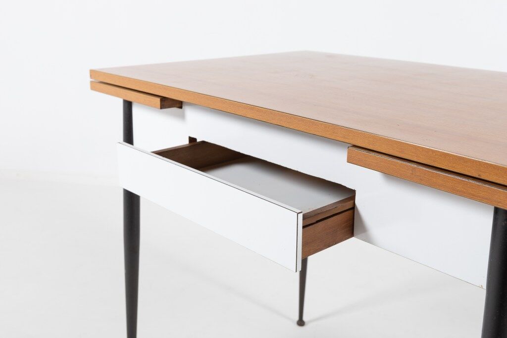 Extended Italian dining table, 1960s
