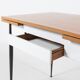 Extended Italian dining table, 1960s