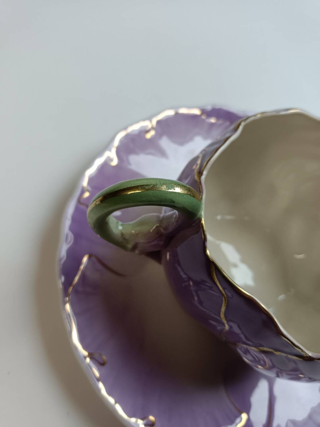 KG Lunéville flower cup and saucer