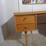 Vintage Ekawerk desk 50s Compass Feet
