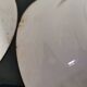 Set of 2 soup plates, Henri model, blue and red flowers Lunéville