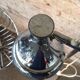 Vintage silver floor lamp, 1960s