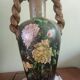 Double-handled vase with roses by Georges Weissenburger, École de Nancy.