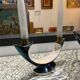 Pair of Verceram electric candlesticks – Space Age design – ceramic