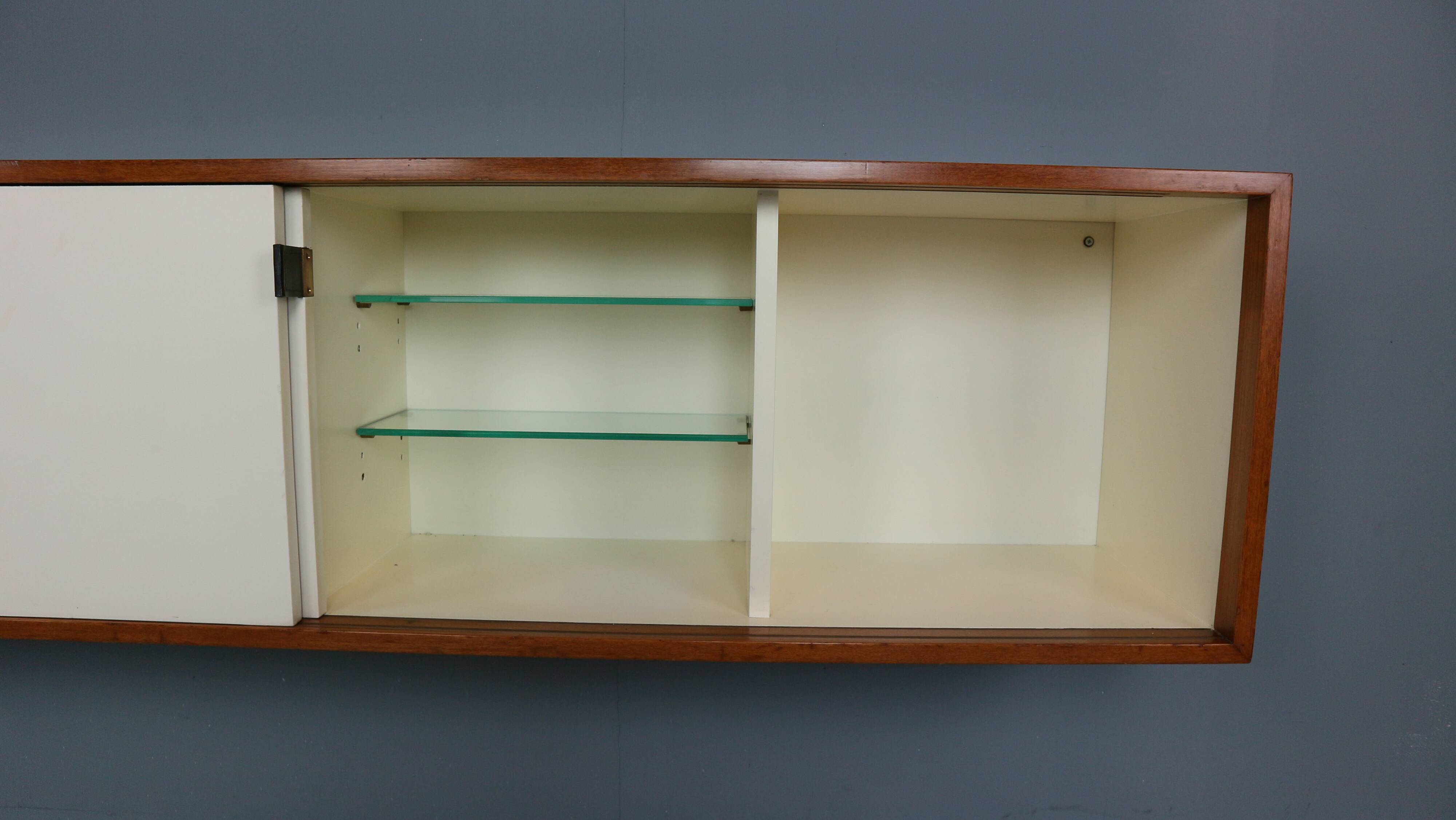 Florence Knoll for Knoll set of two hanging cabinets, model 121 + 123 W-1, 1947