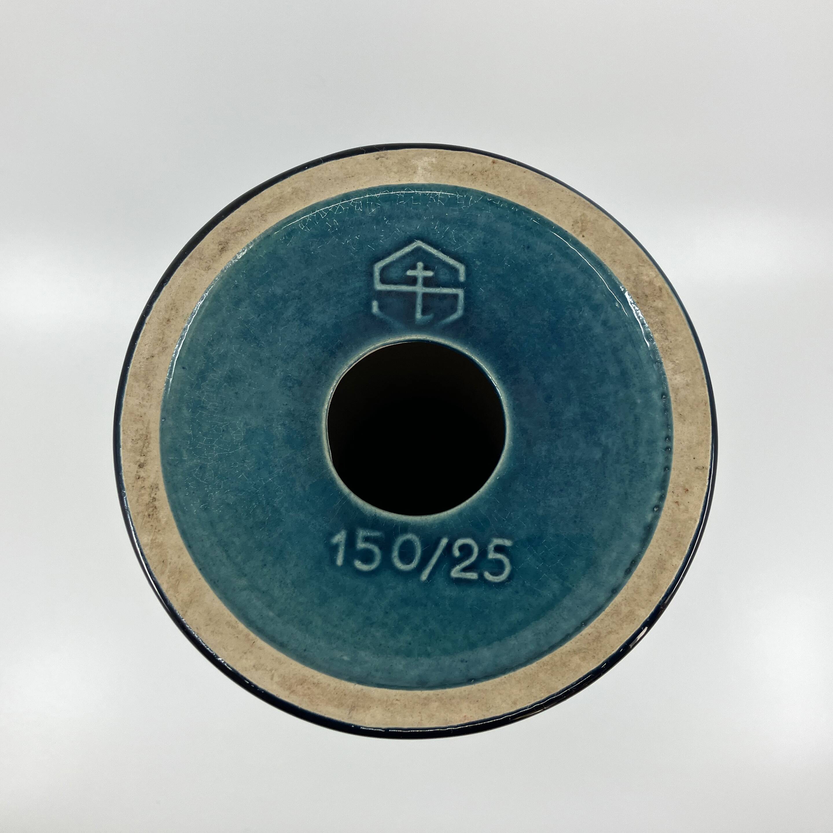 Large Steuler ceramic candle holder • Design Cari Zalloni • Circa 60-70