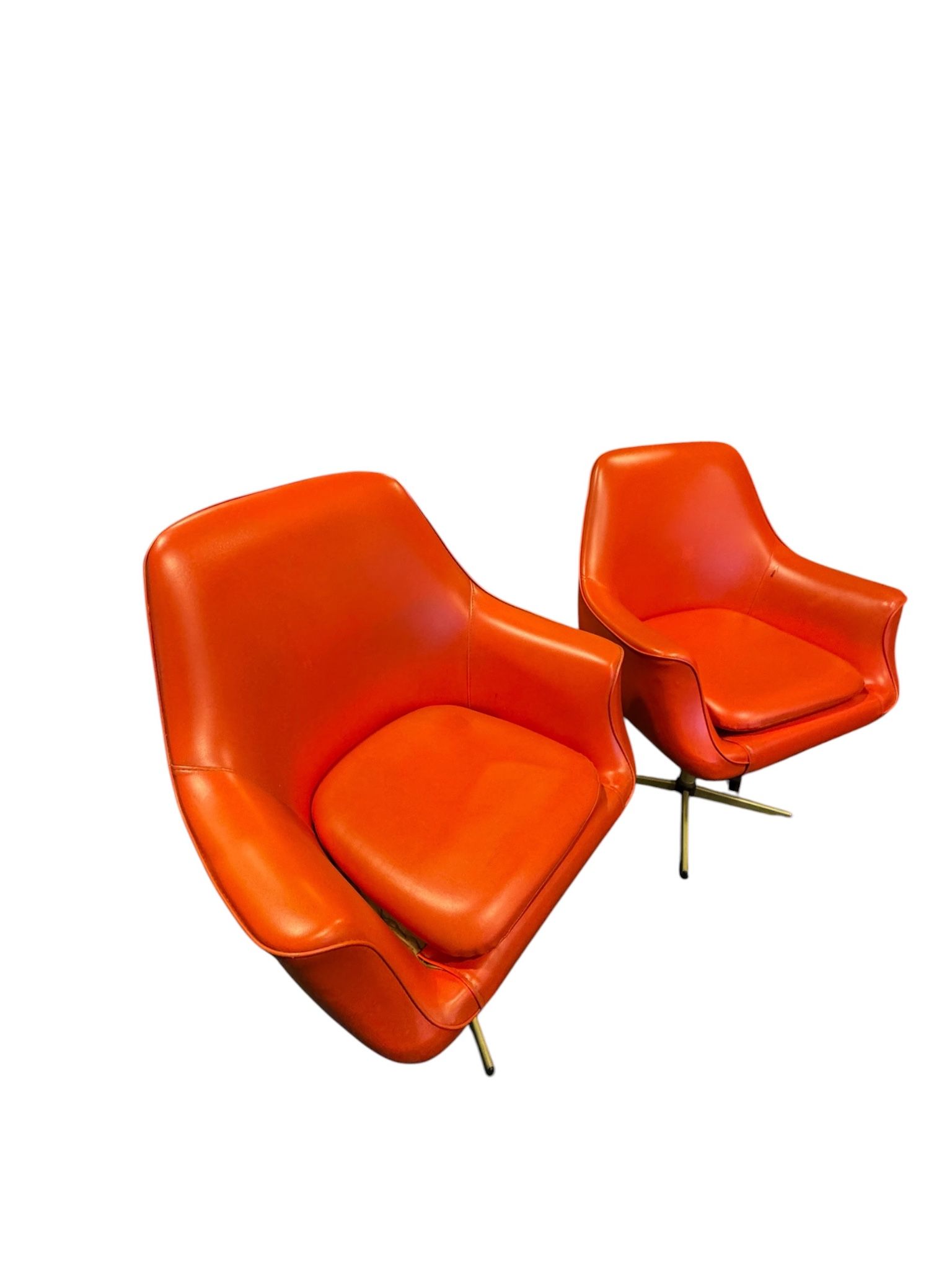 Pair of Swivel Bucket Chairs