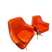 Pair of Swivel Bucket Chairs