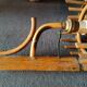 2 appliques en bambou et rotin, années 50-60