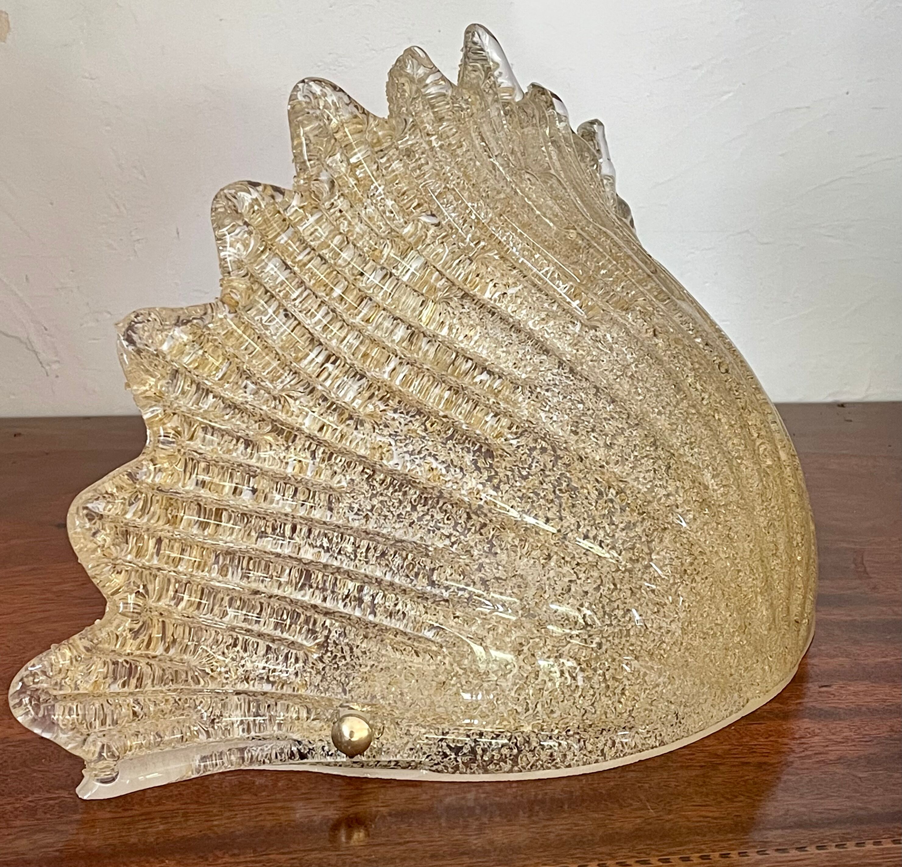 Murano glass wall lamps