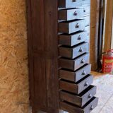 Antique teak drawer cabinet