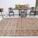 7x10 Tapis Pumpink Orange & Black Persan, 208x316Cm