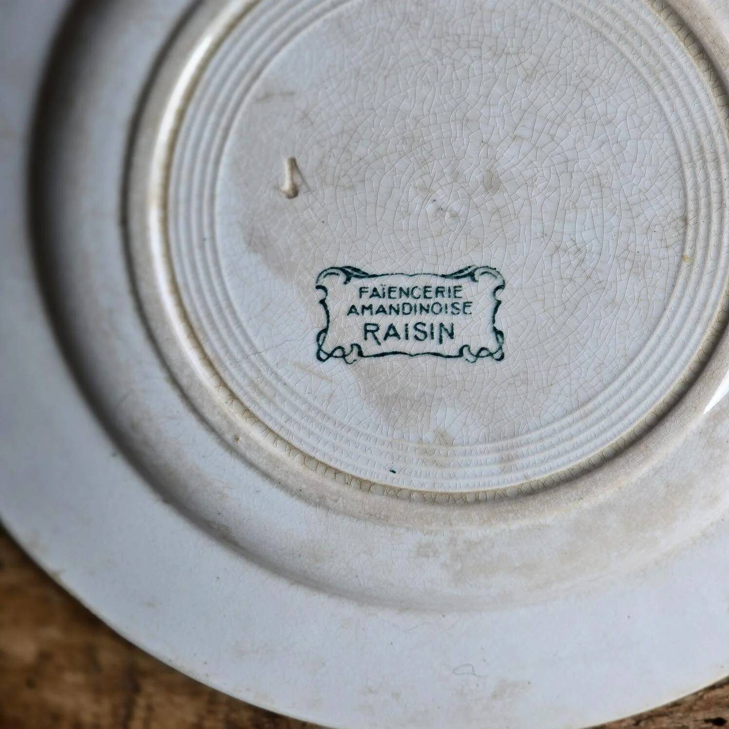 Plate plate model Grape