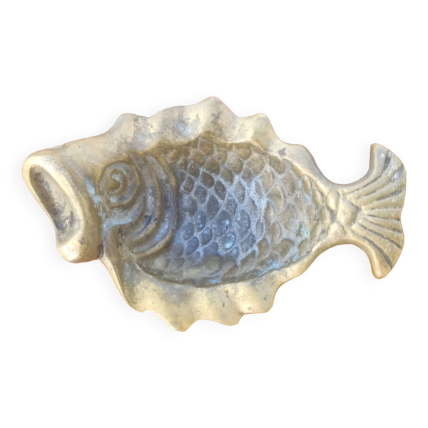 Vide poche poisson en laiton — Beyit