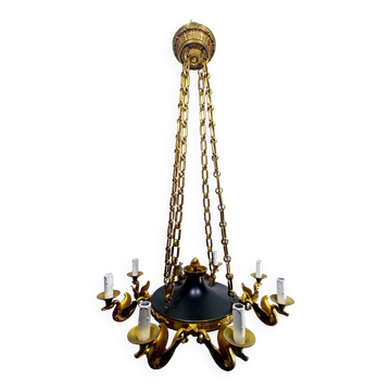 Lustre Empire à 8 Lumières