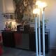 Space-age "trumpet" lamppost circa 1970s