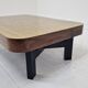 L. De Boussy, Etched Brass Coffee Table, Belgium, 1976