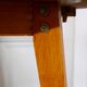 Scandinavian style wooden dining table