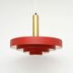 Red Scandinavian lamp, Denmark 1960s