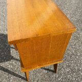 Oak bedside 1950